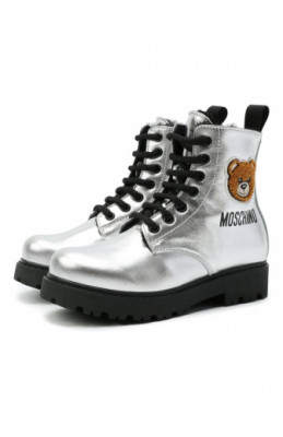 Кожаные ботинки Moschino
